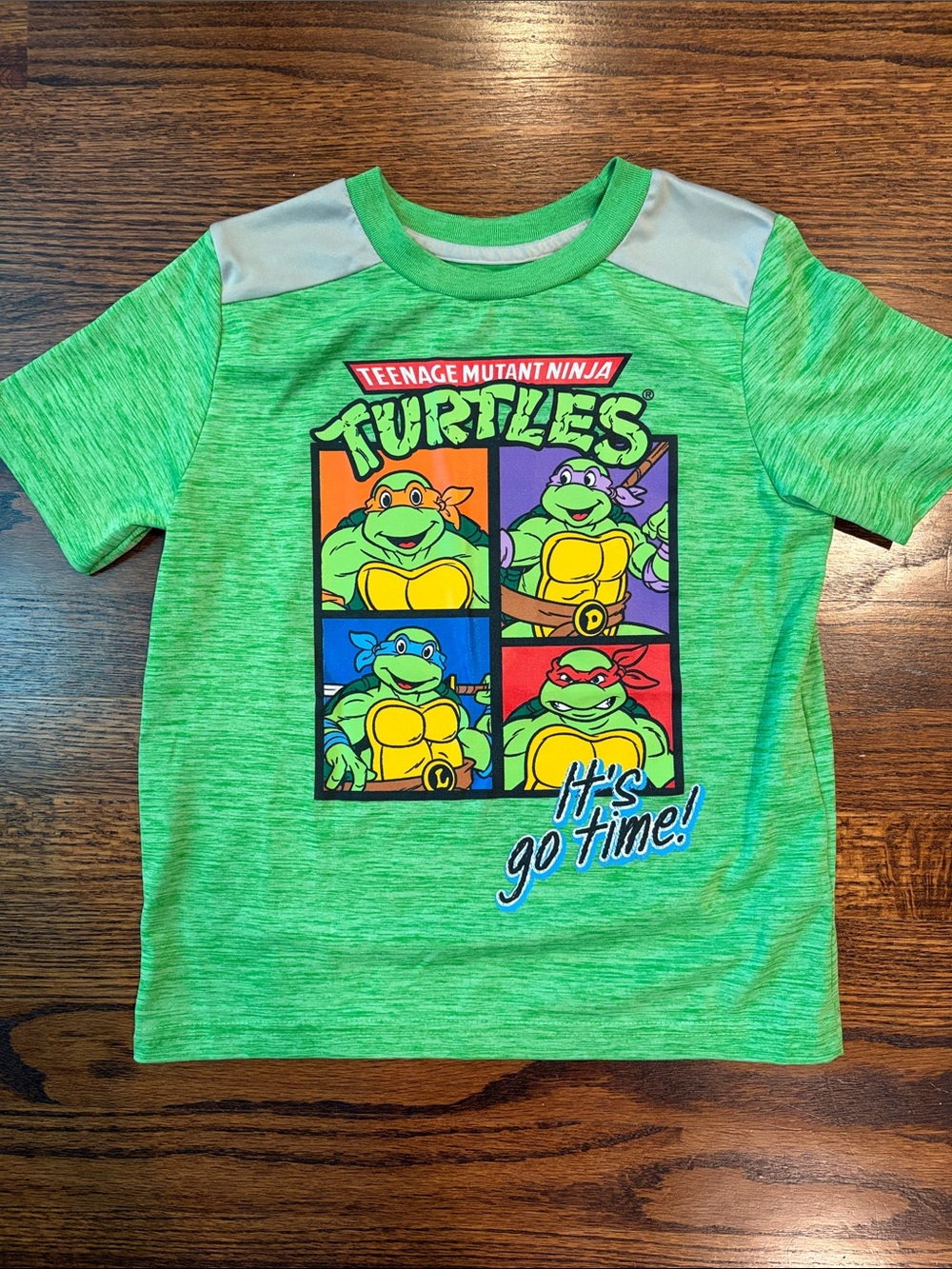 Nickelodeon Teenage Mutant Ninja Turtles Green Short-Sleeve Dri-Fit Tee